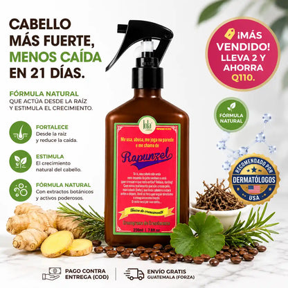Tónico de crecimiento Rapunzel® 250 ml