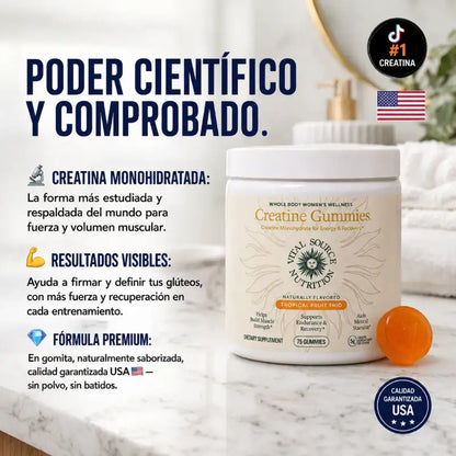 Creatina Monohidratada — Vital Source® Creatine Gummies