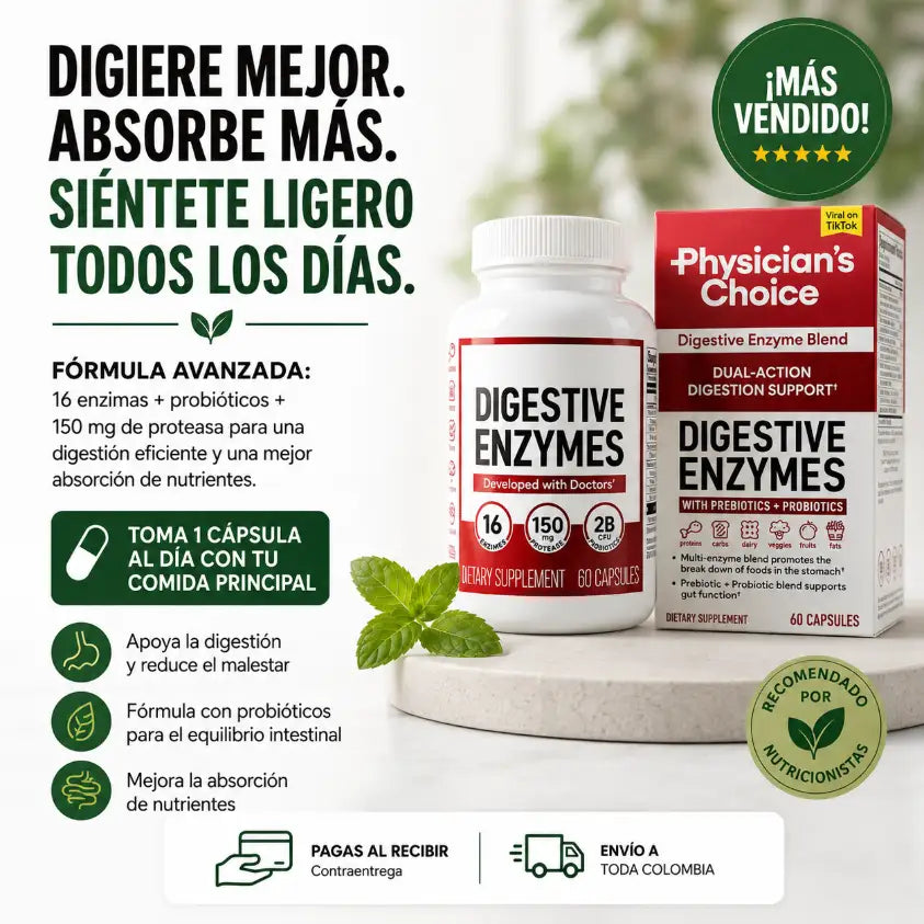 Enzimas Digestivas Physician's Choice®