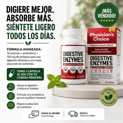 Enzimas Digestivas Physician's Choice®