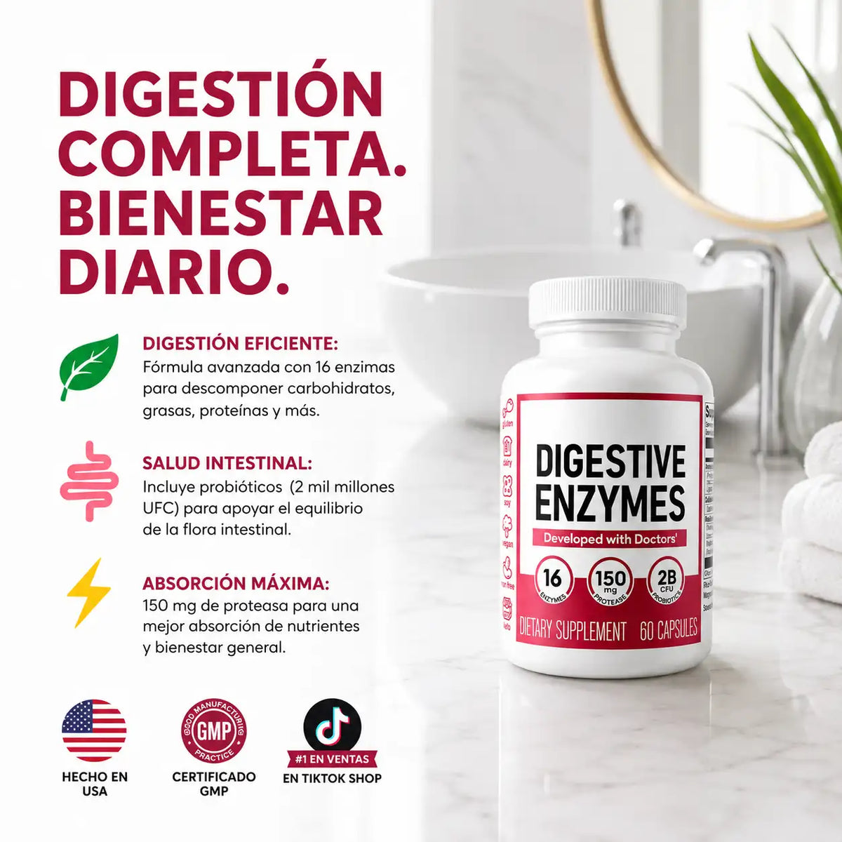 Enzimas Digestivas Physician's Choice®