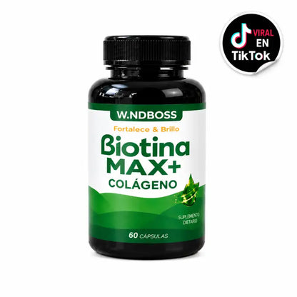 Biotina MAX+ Colágeno ®