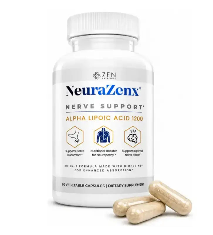NeuraZenx® Soporte Nervioso 90 Cápsulas